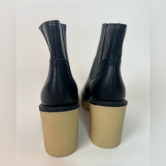 Dolce Vita Caster H2O Booties in Black Leather Anthropologie - Picture 3 of 14